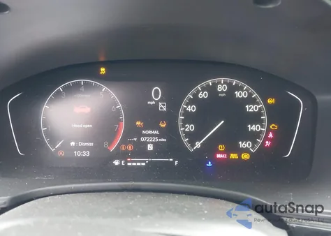 2022 Honda Civic Sport z USA, uszkodzony, nr VIN 19XFL2H84NE001836